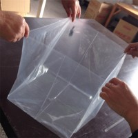 批发方底袋透明四方袋加大加厚PE透明塑料袋高压塑料四方袋
